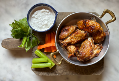 Roasted and Broiled Chicken Wings