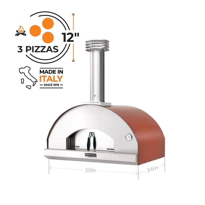 Mangiafuoco Wood-Fired Outdoor Pizza Oven
