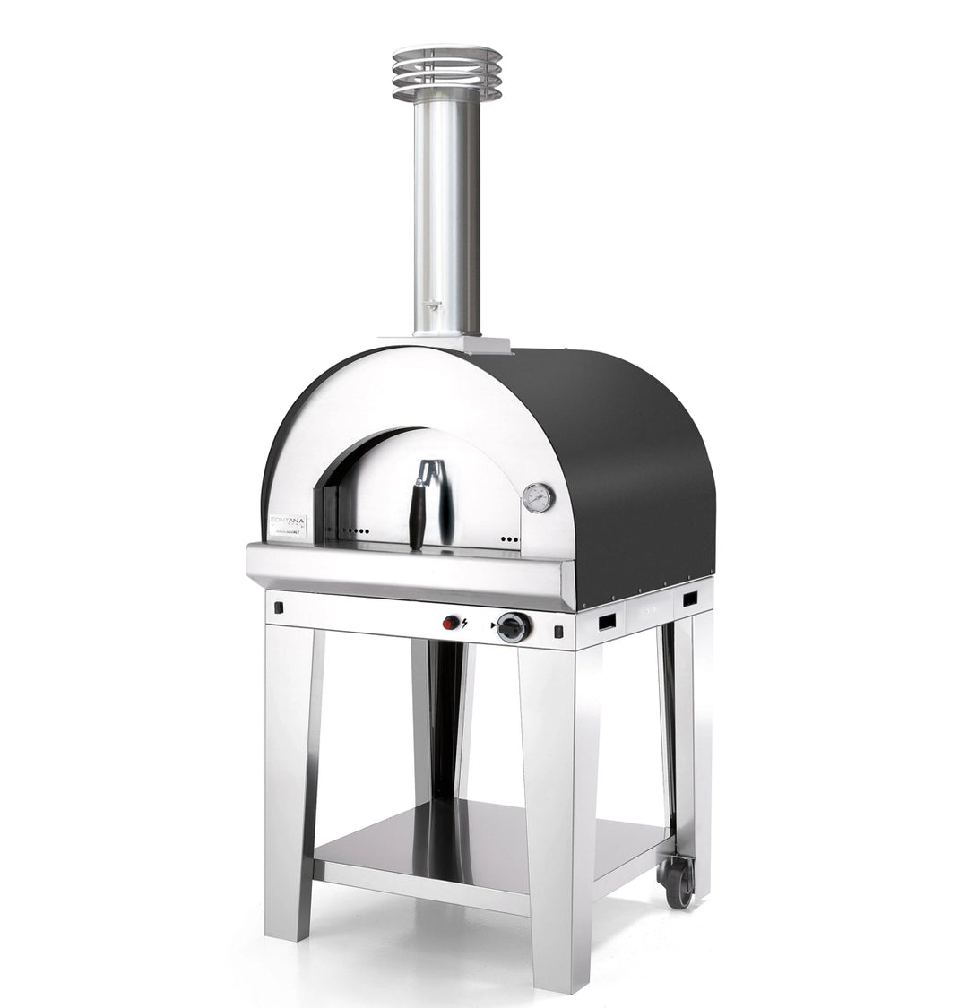 Margherita Gas Outdoor Pizza Oven in Gray