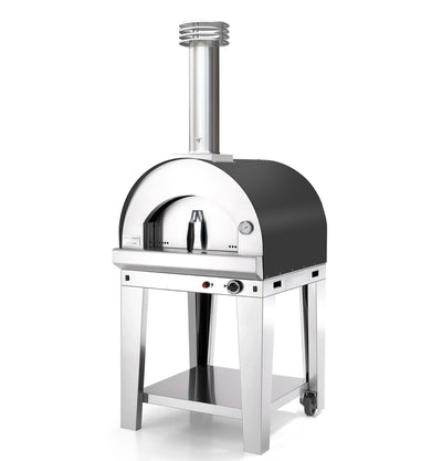Margherita Gas Outdoor Pizza Oven in Gray #color_gray