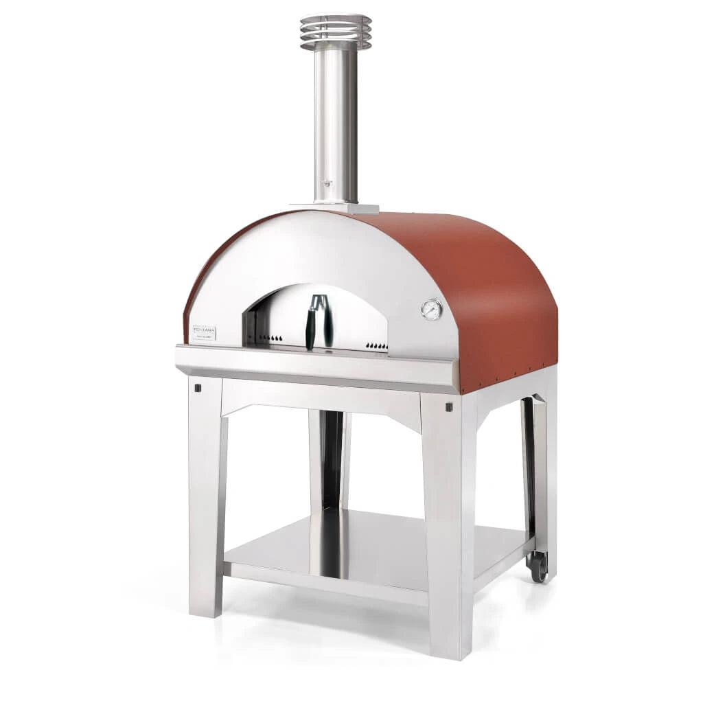 Marinara Red Pizza Oven in Red