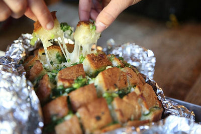 Blooming Cheesy Stuffed Bread