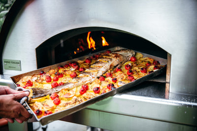 Baked Red Drum with Potatoes