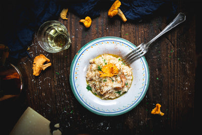 Chanterelle Mushroom Risotto