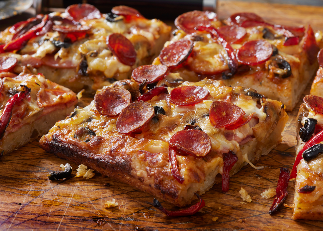 Detroit Style Pizza