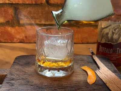 SMOKED OLD FASHIONED COCKTAIL