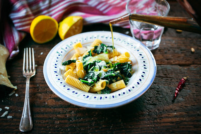 Rigatoni with Cavolo Nero