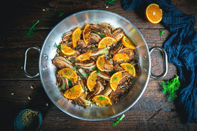 Roasted Fennel and Oranges - Finocchio Arrosto con Arance