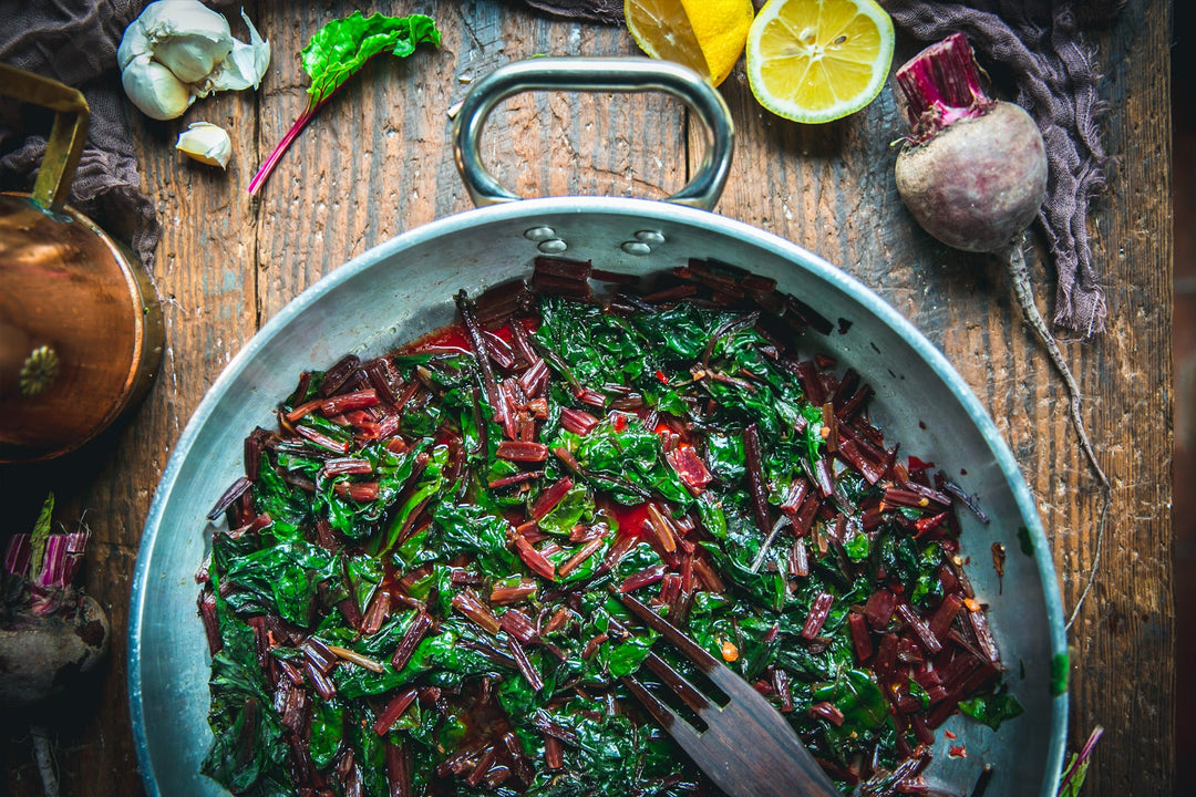 Sautéed Beet Greens