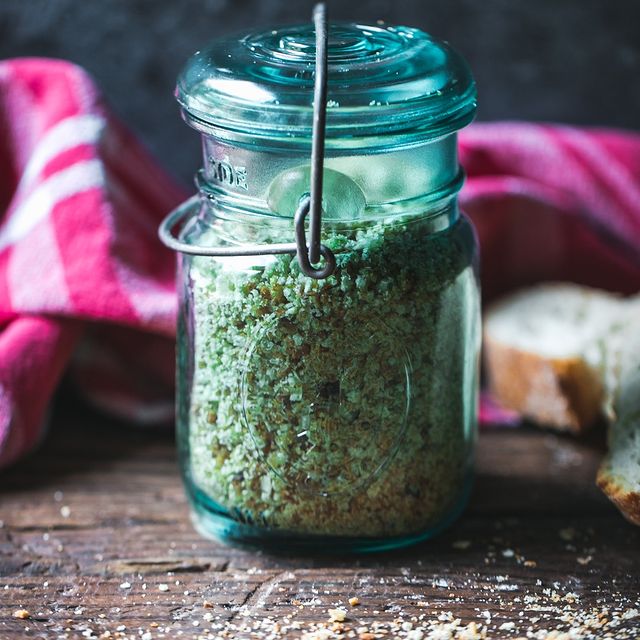 Homemade pizza herbs