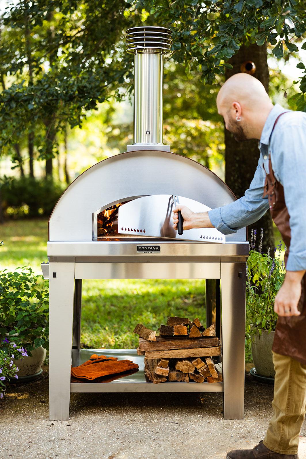 Marinara wood fired countertop pizza oven