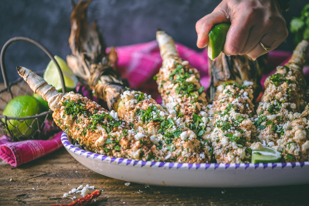 Grilled Elotes - Mexican Street Corn