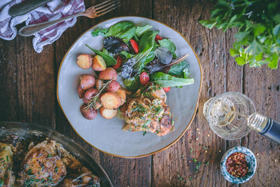 Chicken in Fricassea - Pollo in Fricassea