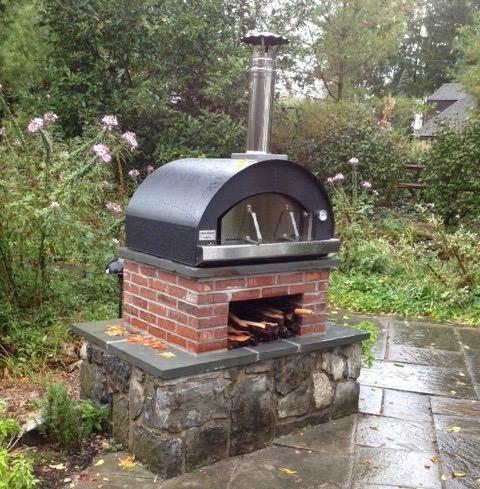 stainless steel outdoor pizza oven