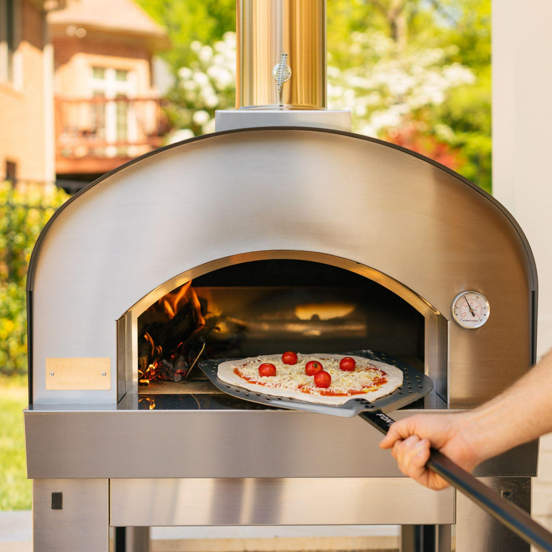 Wood-fire outdoor pizza oven