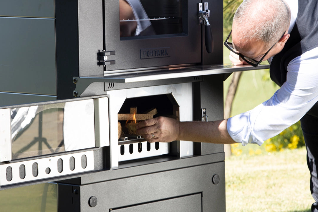 Gusto Wood-Fired Dual Chamber Oven