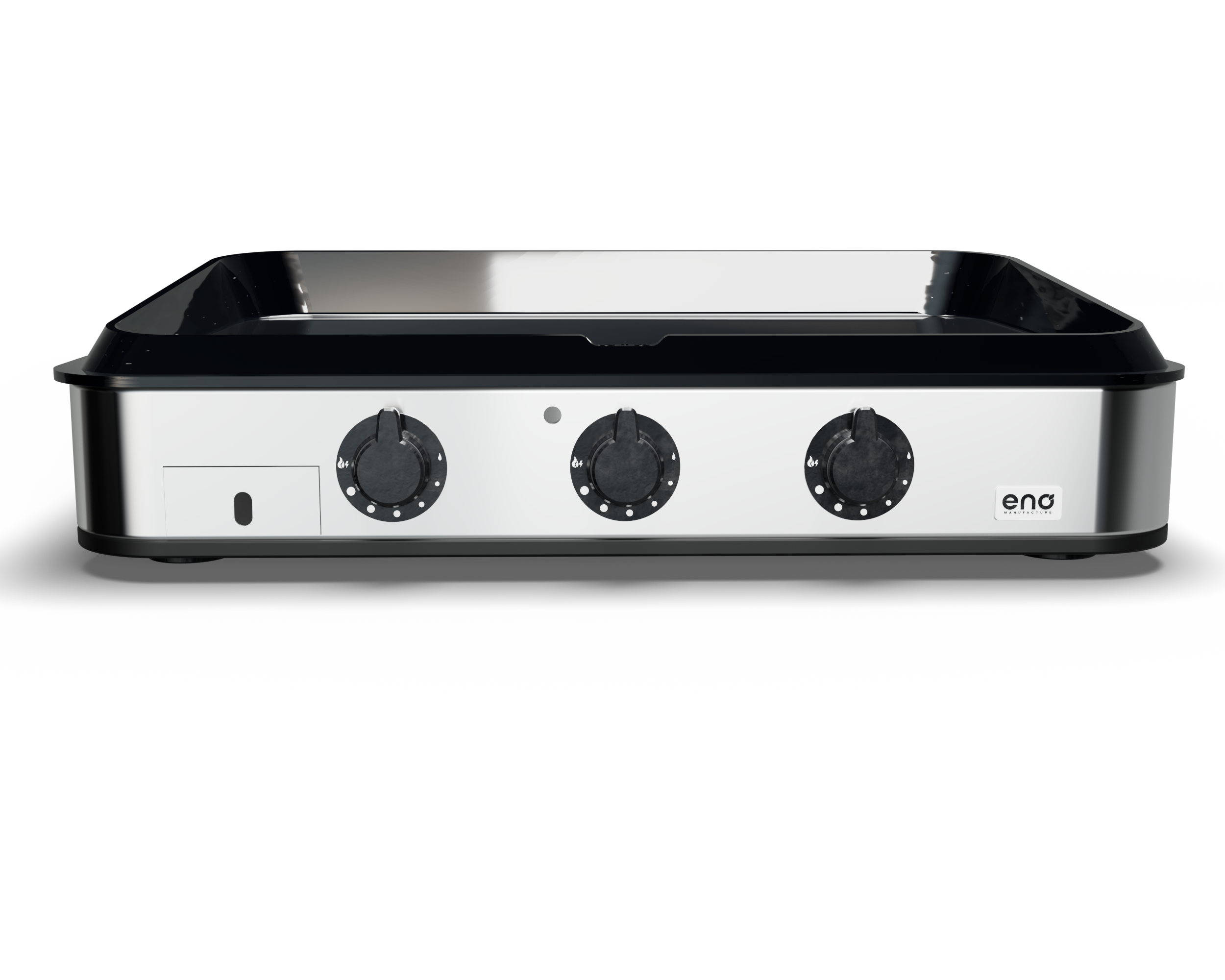 ENOSIGN 80 Gas Griddle (La Plancha), Stainless (3 burner)