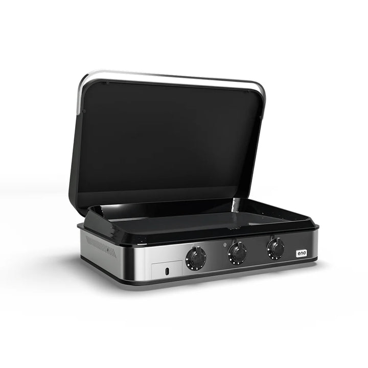 ENOSIGN 80 Gas Griddle (La Plancha), Stainless (3 burner)
