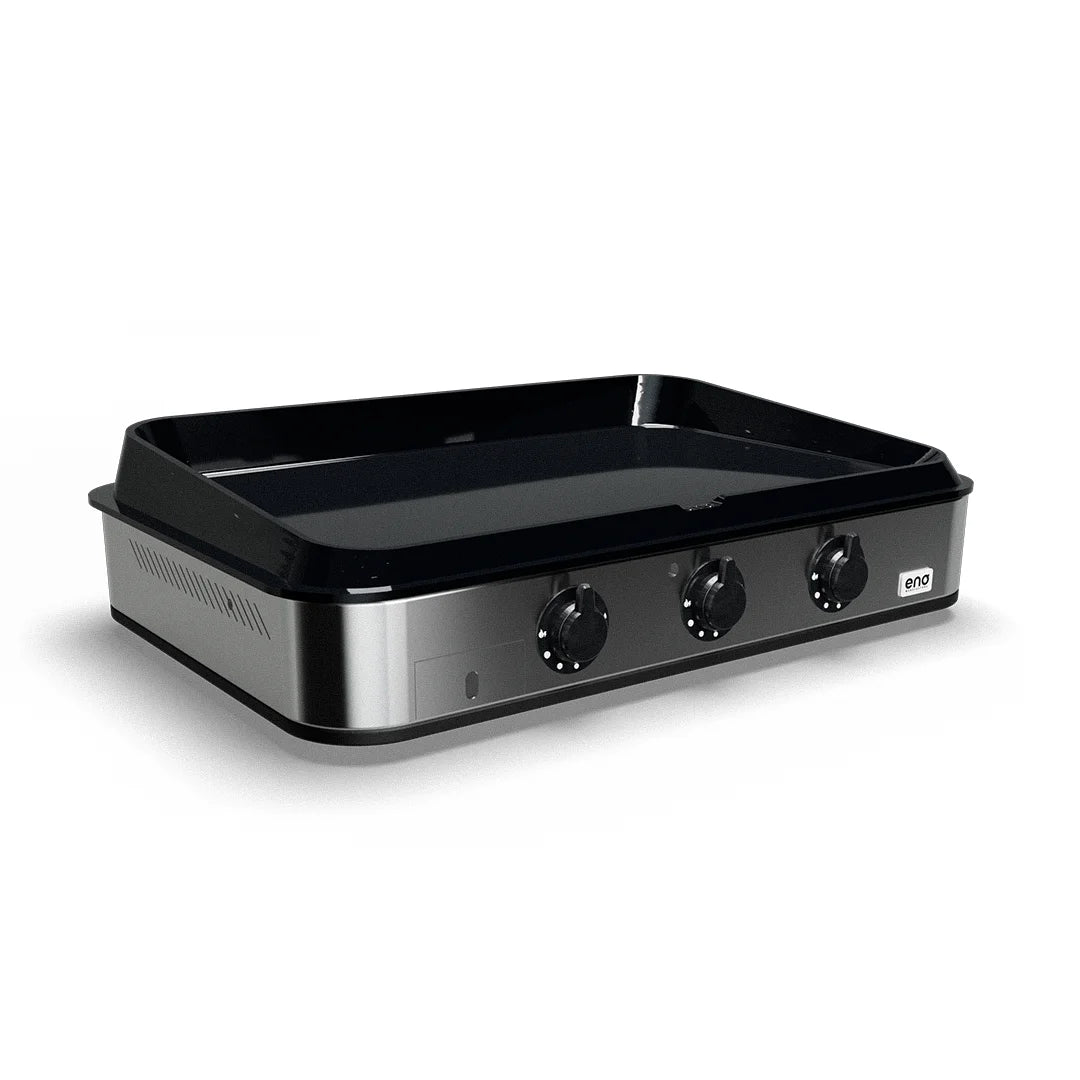 ENOSIGN 80 Gas Griddle (La Plancha), Stainless (3 burner)