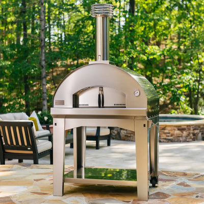 Mangiafuoco Wood-Fired Outdoor Pizza Oven #color_gray