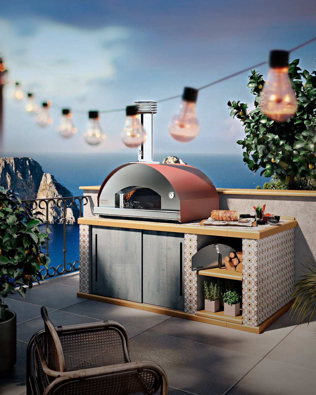 High Quality Outdoor Oven Materials Make Fontana Forni One of the Best