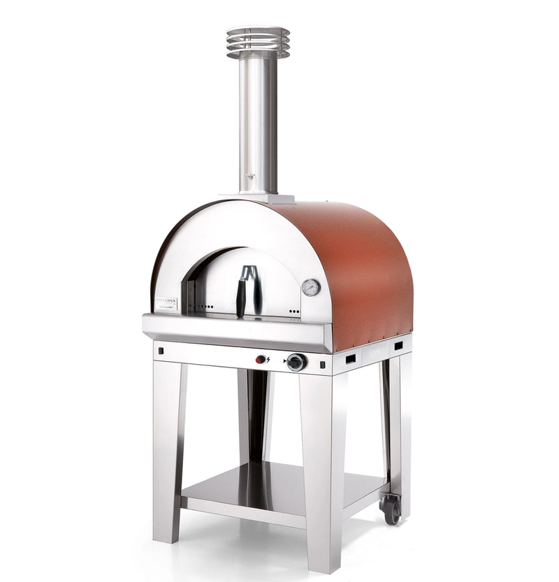 Margherita Gas Outdoor Pizza Oven in Red 