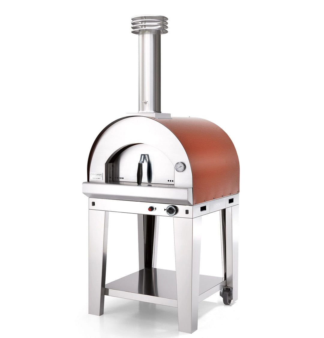 Margherita Gas Outdoor Pizza Oven in Red 
