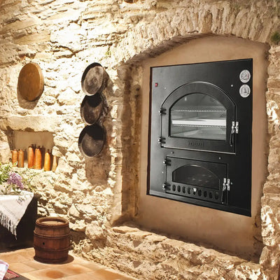 The Inc Q Built-in Wood-Burning Pizza Oven by Fontana Forni in Ovens & Grills
