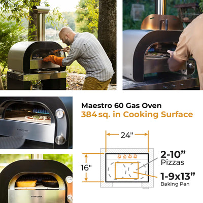 Maestro 60 Gas Oven