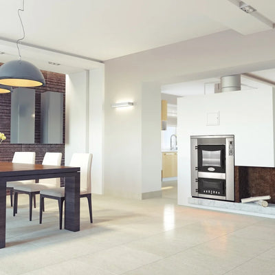 The Inc Q Built-in Residential Kitchen Wood-Burning Oven by Fontana Forni in Ovens & Grills