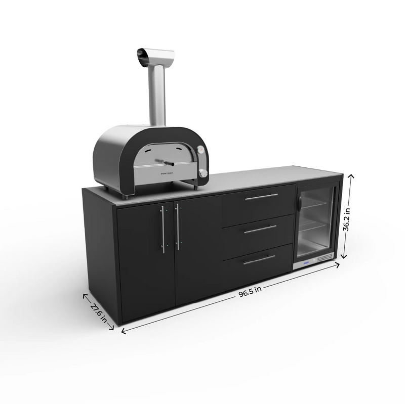 Elysia Maestro Linea Outdoor Kitchen | Fontana Forni USA Elysia Maestro Linea Outdoor Kitchen | Fontana Forni USA