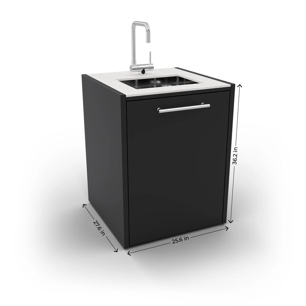 Elysia Sink 65 Module for Outdoor Kitchen | Fontana Forni USA