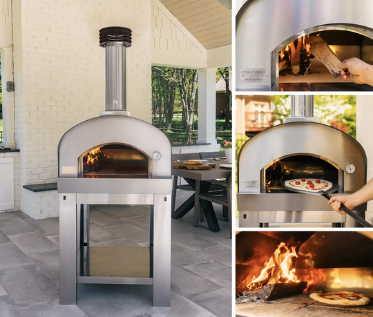 Fontana Forni Costco The Mario Outdoor Pizza Oven Fontana