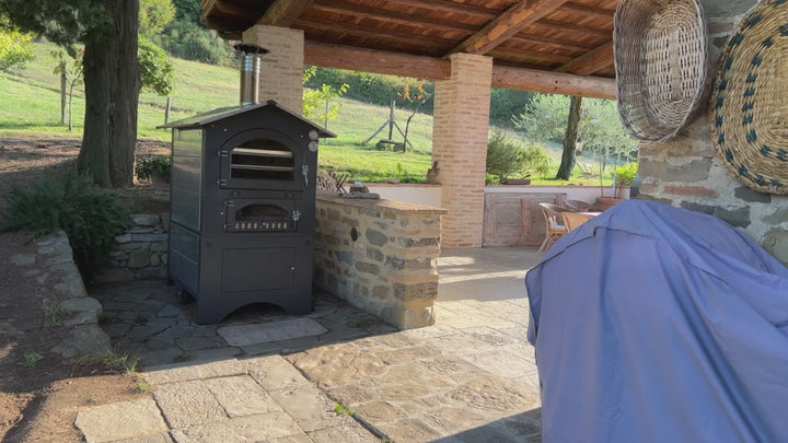 Gusto Wood-Fired Dual Chamber Oven