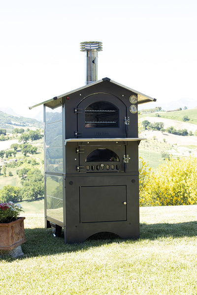 The Gusto Outdoor Wood Burning Pizza Oven in Your Backyard