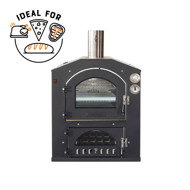 Inc. Built-In Wood-Fired Oven