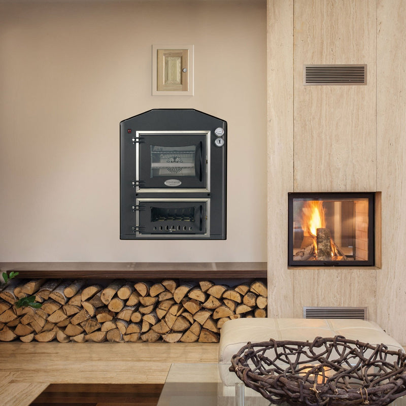 The Inc Built-in Wood-burning Oven by Fontana Forni in Ovens & Grills