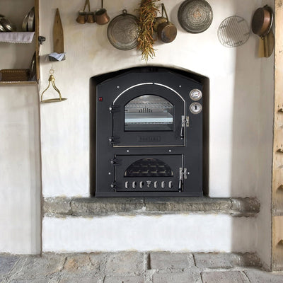 The Inc Built-in Wood-burning Oven by Fontana Forni in Ovens & Grills